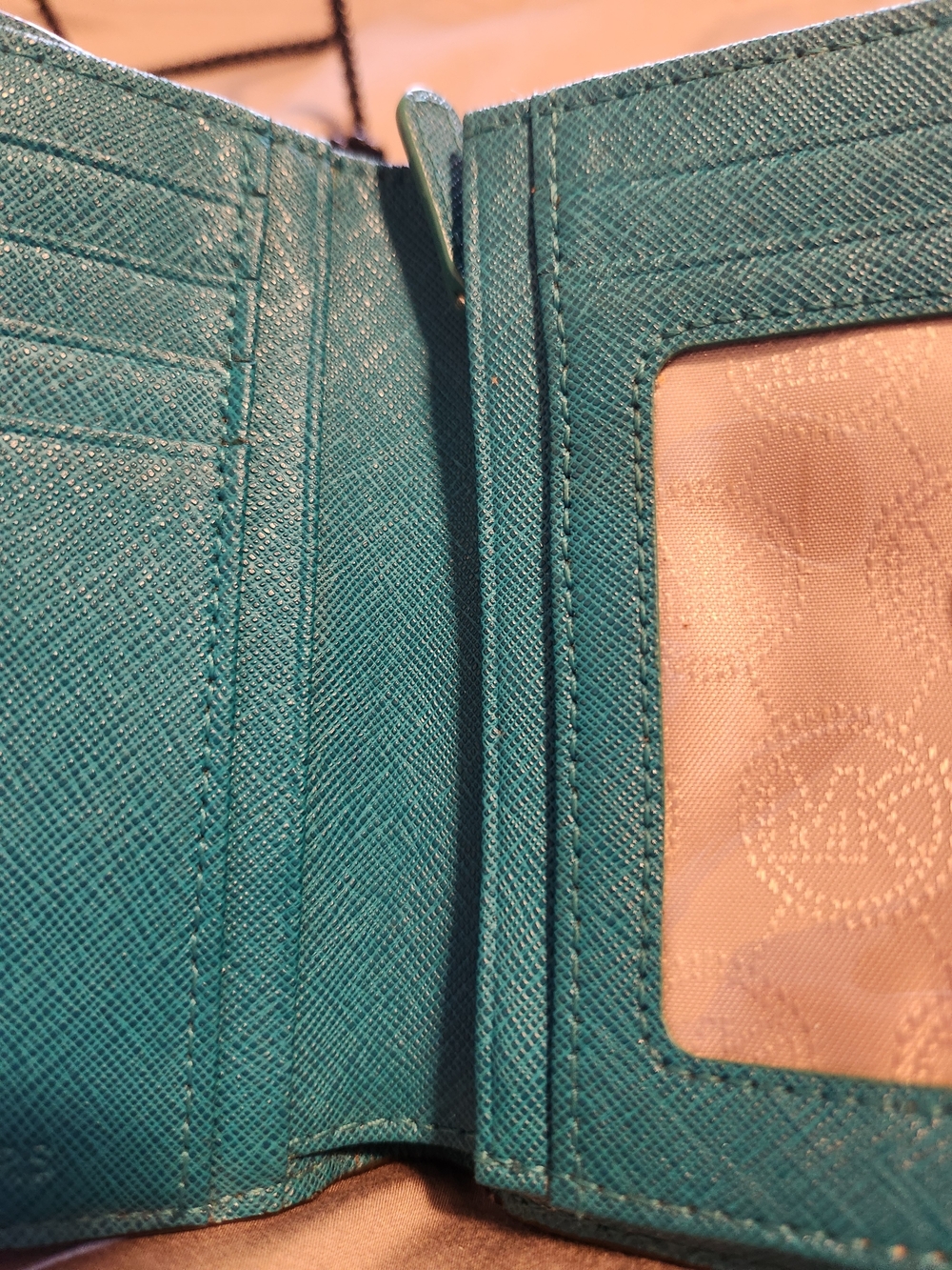 Michael Kors Turquoise Shoulder Crossbody Wallet - Picture 7 of 10